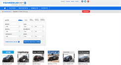 Desktop Screenshot of fahrzeugnet.ch